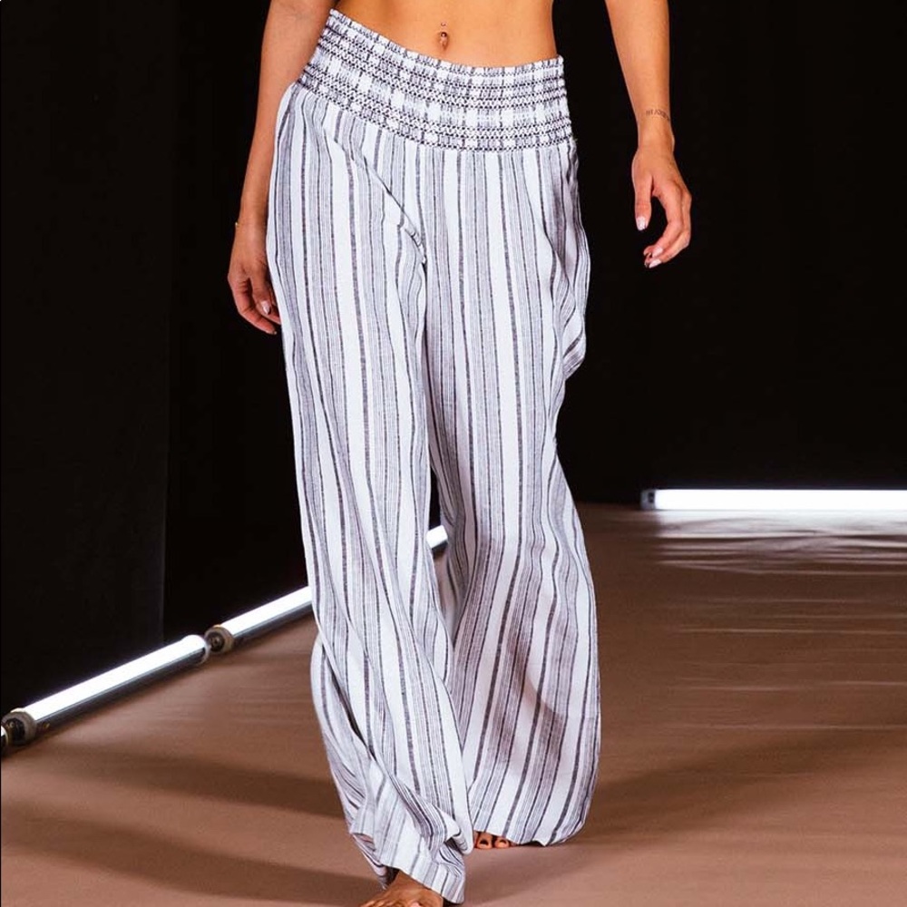 Smocked Boardwalk pants from rewash